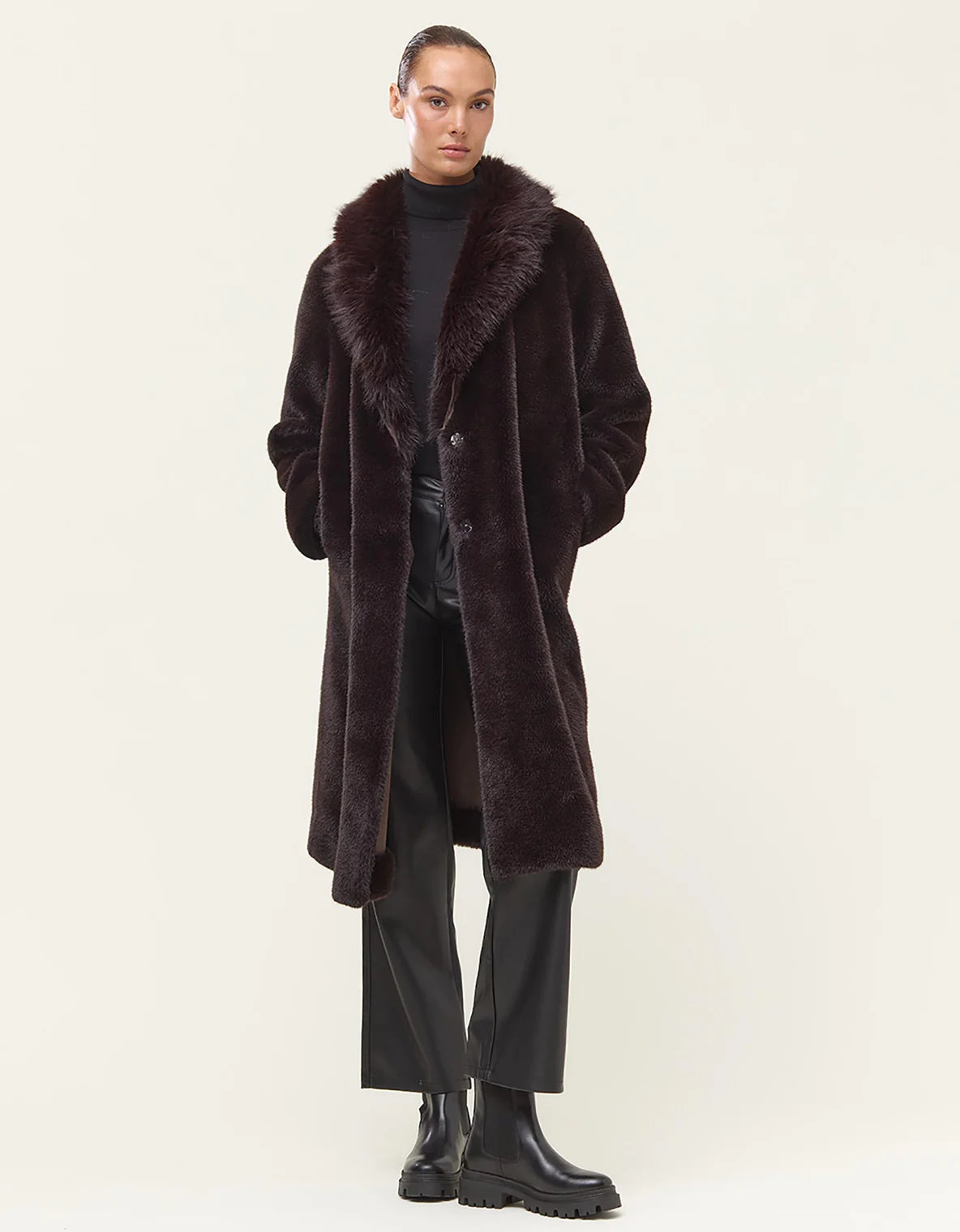 HOLLIES ALICE DARK BROWN