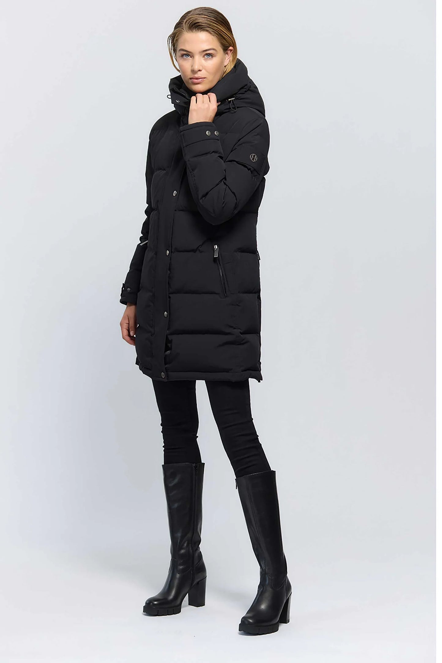 HOLLIES DUNJACKA BROOKLYN BLACK