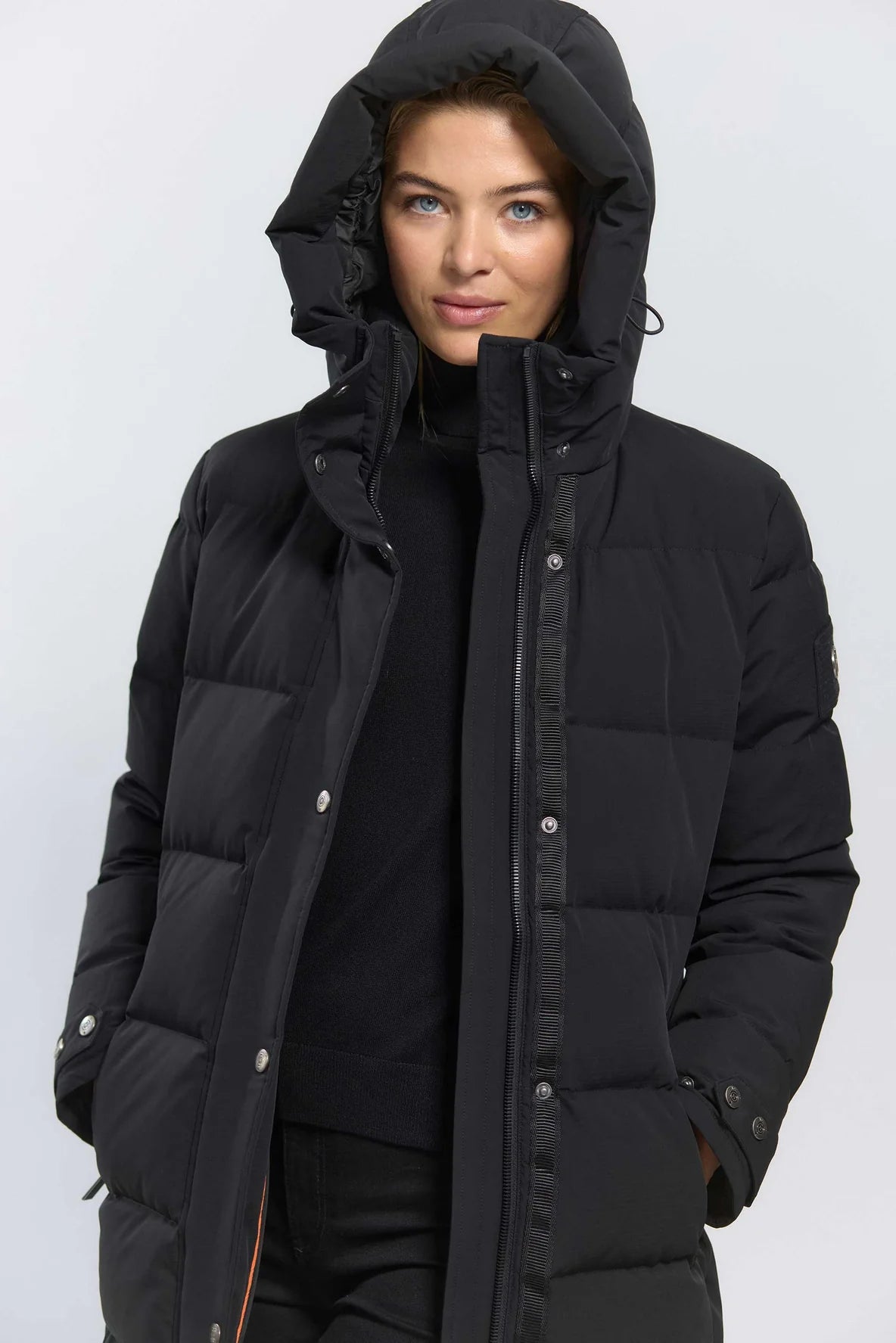 HOLLIES DUNJACKA BROOKLYN BLACK