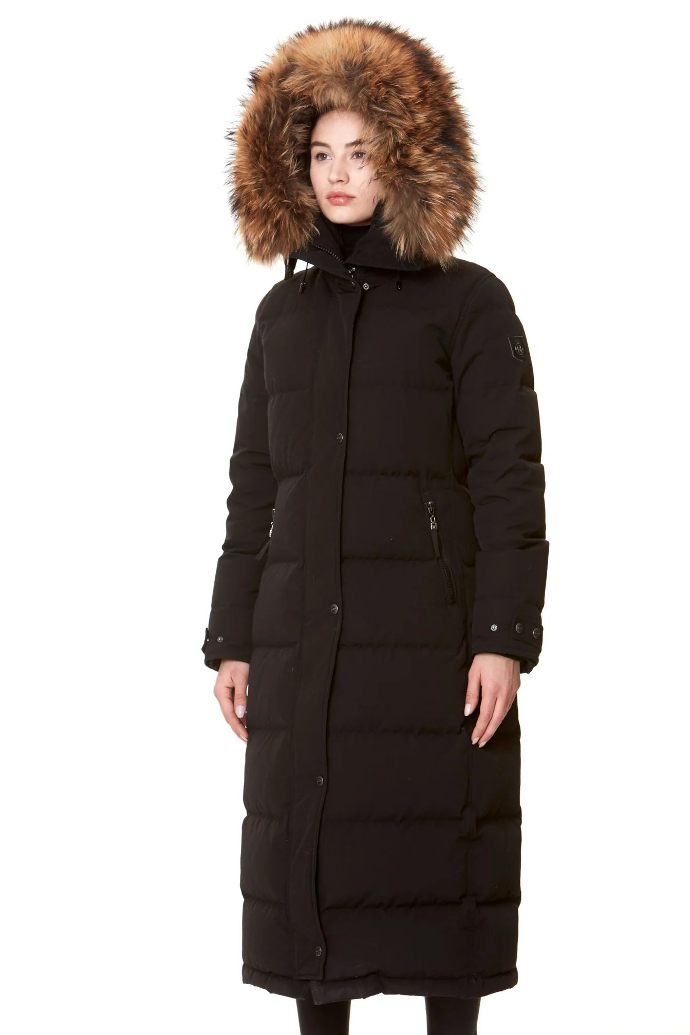 HOLLIES Metro Dunjacka Svart/Natur