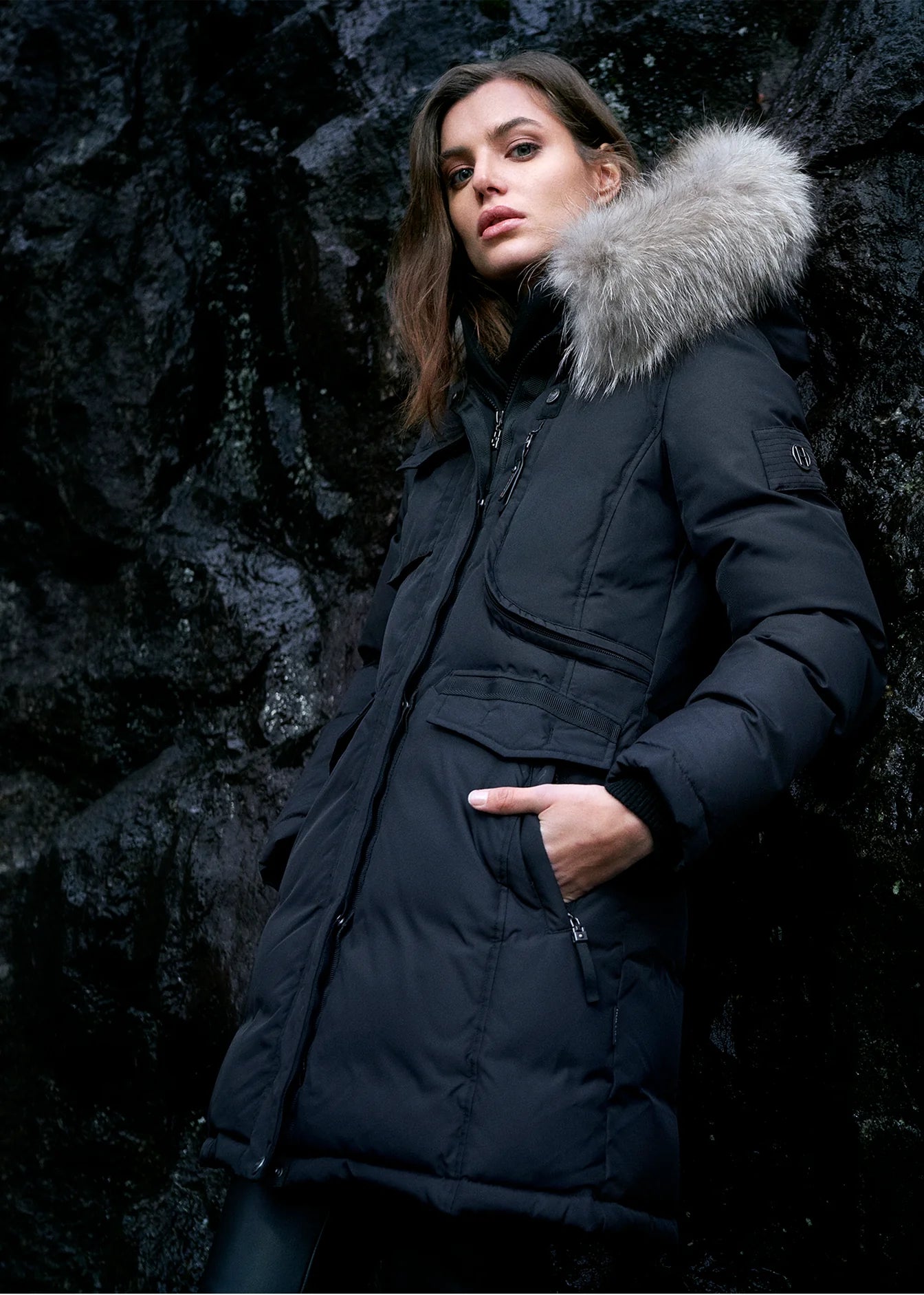 HOLLIES Livigno Long Black