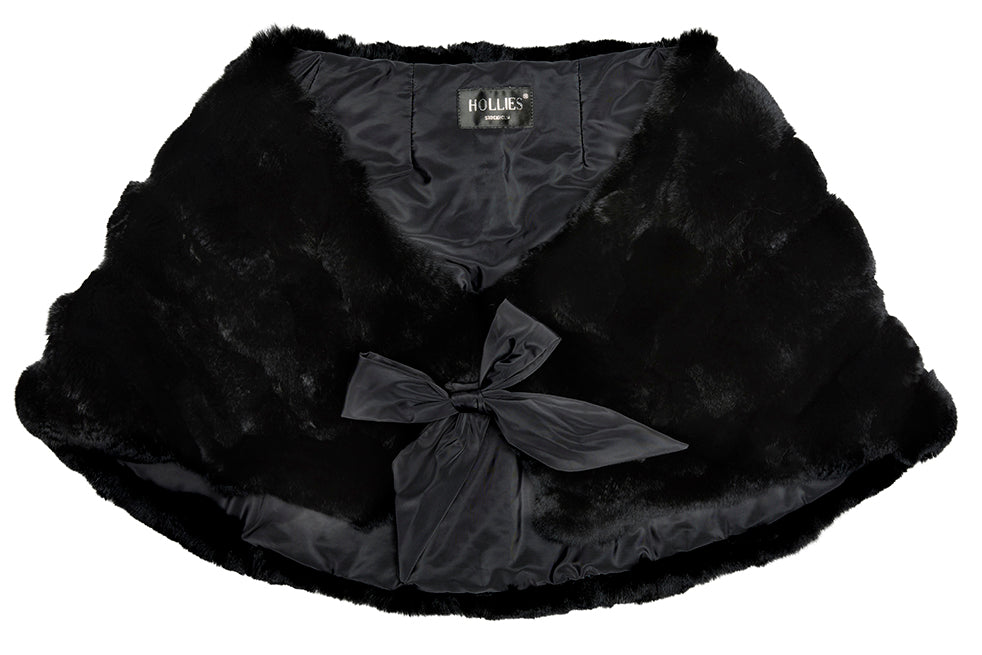 HOLLIES Day Cape Svart