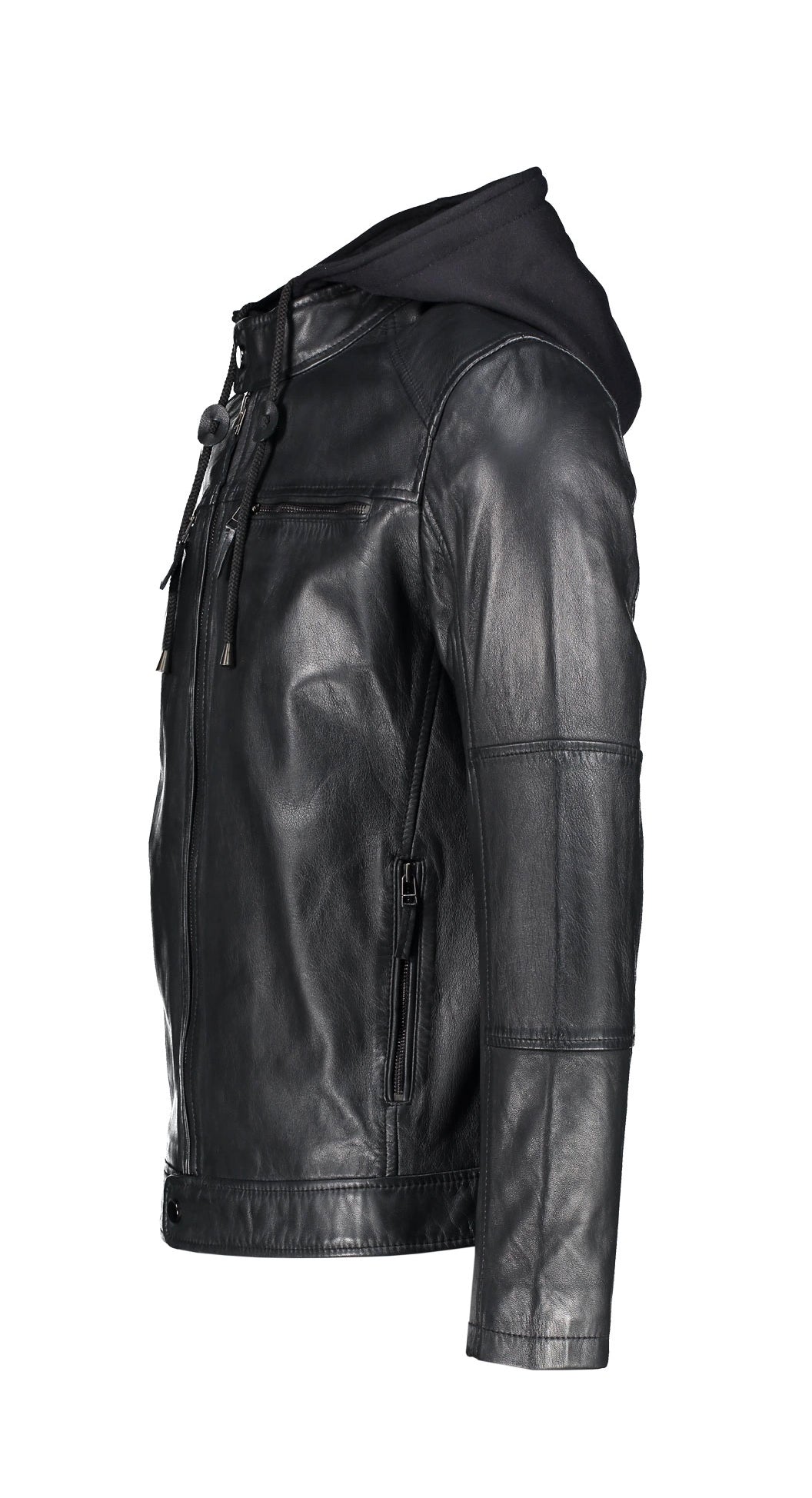 HOLLIES Anton Skinnjacka Svart