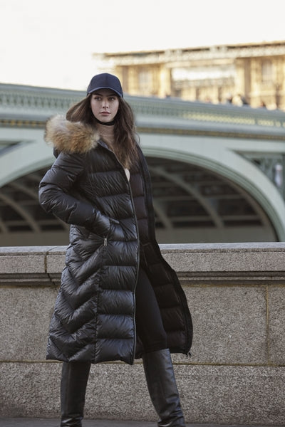 HOLLIES Cloe Jacka Svart/Natur