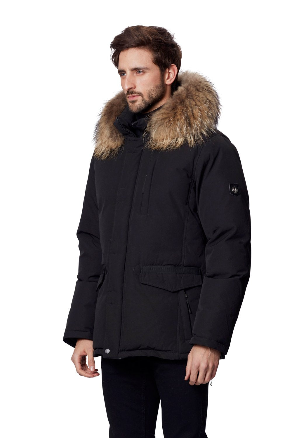 HOLLIES Daniel Men Svart/Natur