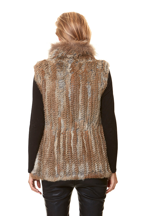 HOLLIES JOAN VÄST NATUR BEIGE