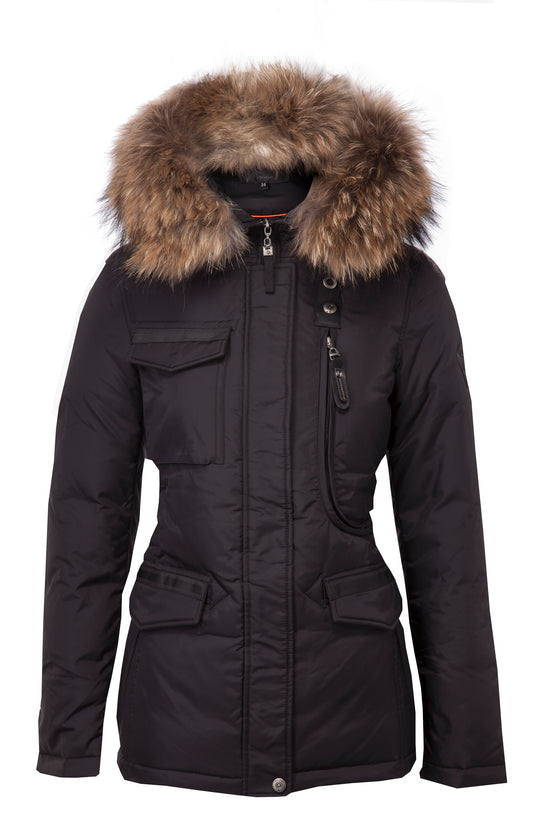 HOLLIES Livigno Jacka Svart/Natur