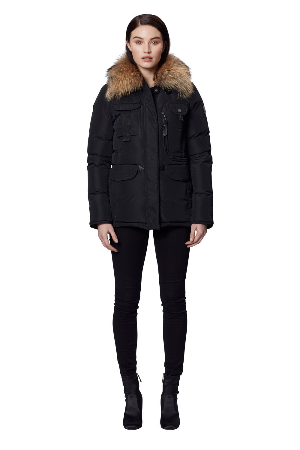 HOLLIES Montana Svart/Natur