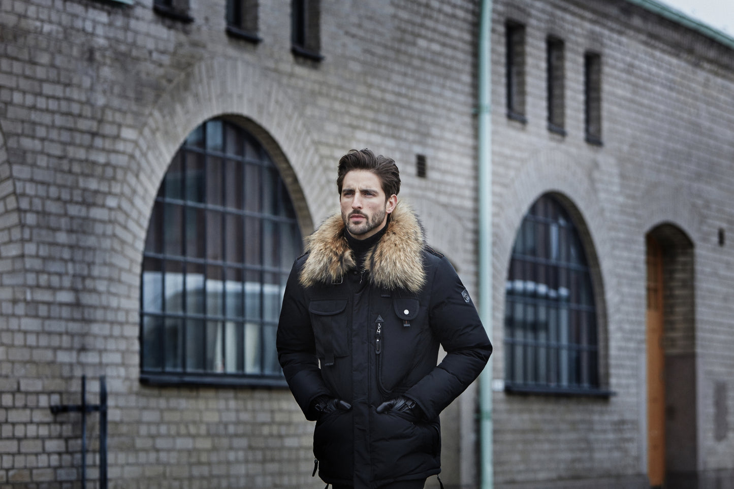 HOLLIES San Fransisco Men Black/Natur