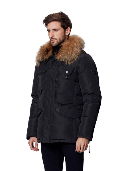 HOLLIES San Fransisco Men Black/Natur