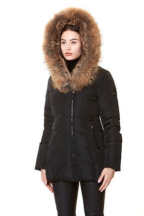 Hollies New York Jacka Svart/Natur