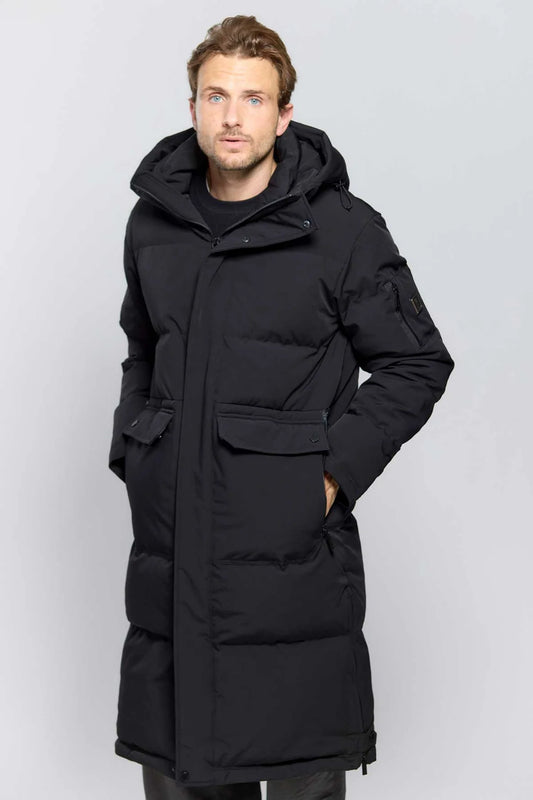 HOLLIES VINTER DUNJACKA MONTBLANC SVART