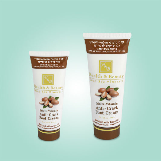 Multi-Vitamin Anti-Crack Foot Cream Enriched with Argan Oil