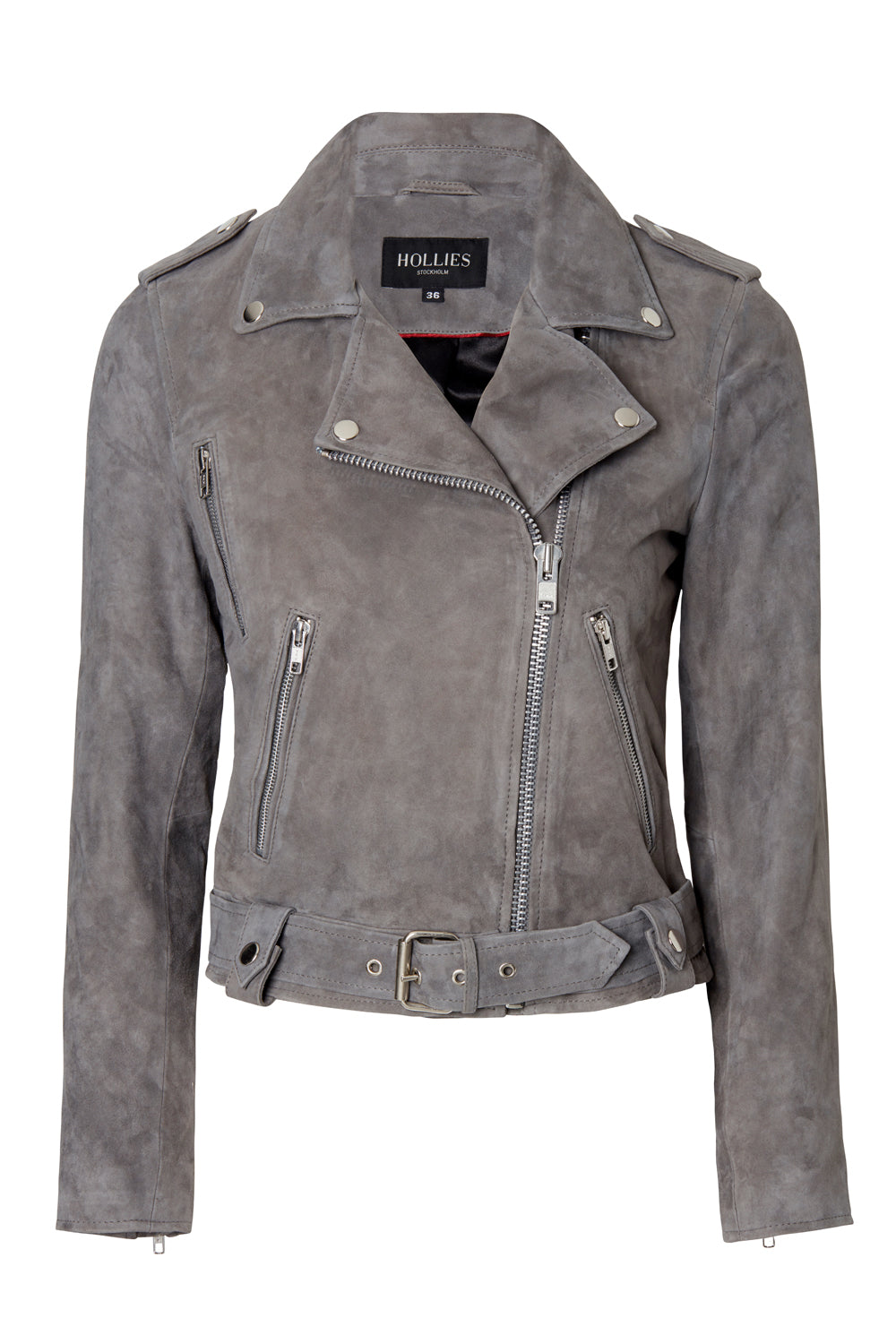 Taylor Suede Jacket Grey