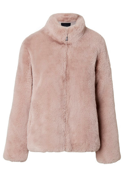 HOLLIES Mandy Faux fur Rosa